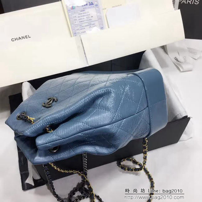 香奈兒CHANEL 94485 2018最新鹿皮漸變漆皮鏈條背包 正品開模 比拼專櫃 DSC1407